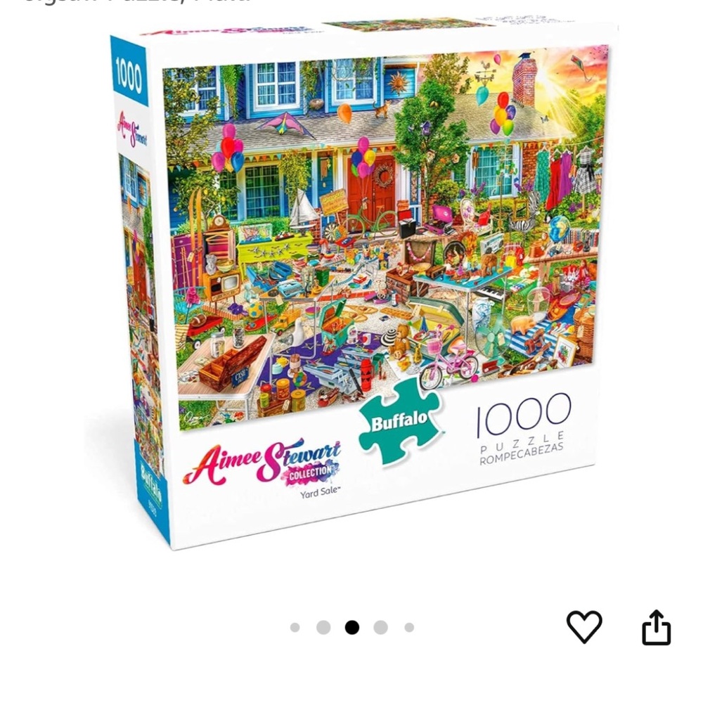 Buffalo Games - Aimee Stewart - Yard Sale - 1000 Piece Jigsaw